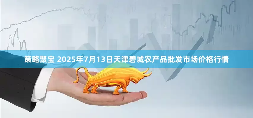 策略聚宝 2025年7月13日天津碧城农产品批发市场价格行情