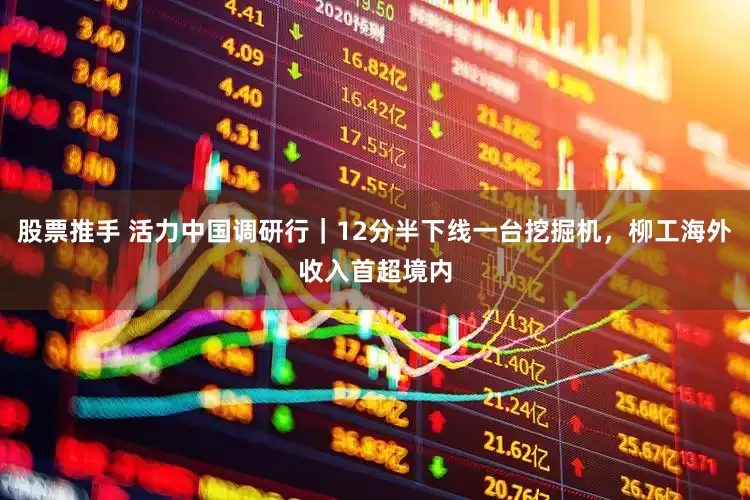 股票推手 活力中国调研行｜12分半下线一台挖掘机，柳工海外收入首超境内
